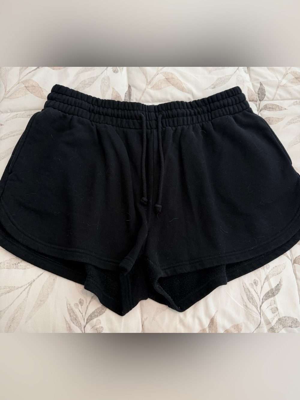 wild fable Black Athletic Drawstring Lounge Shorts